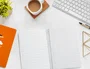 Liderpapel Cuaderno Espiral A5 Tapa Blanda 40 Hojas 75gr Cuadro Pautado 3mm Color Naranja