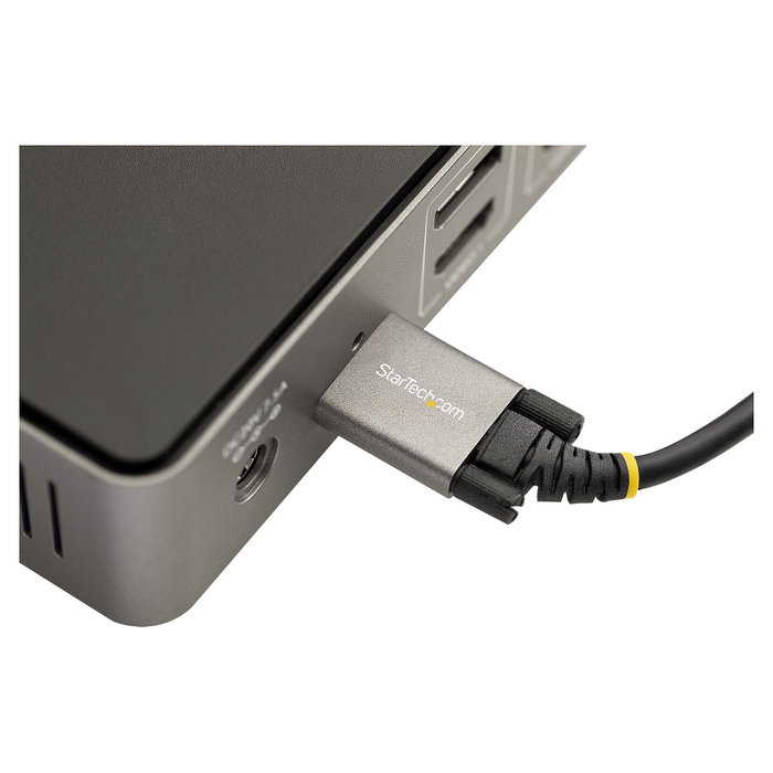 StarTech.com Cable USB-C de 1m con Tornillos de Fijación, 10Gbps, USB 3.2 Gen 2, 100W PD
