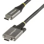StarTech.com Cable USB-C de 1m con Tornillos de Fijación, 10Gbps, USB 3.2 Gen 2, 100W PD