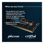 Crucial CT16G56C46S5 Memoria RAM DDR5 SO-DIMM 16 GB (1 x 16 GB) 5600 MHz CL46 ECC Unbuffered para Portátil