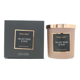 Home Lights Velvet Rose & Oud Vela aromática