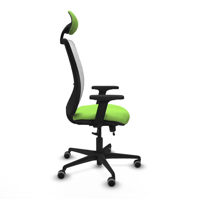PIQUERAS Y CRESPO Silla de oficina Zulema Pistacho y Blanco PIQUERAS Y CRESPO Silla de oficina Zulema Pistacho y Blanco