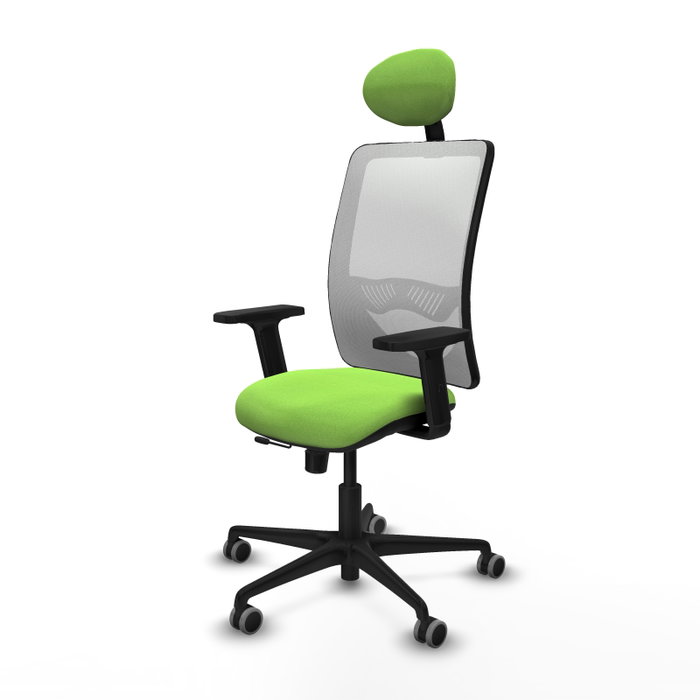 PIQUERAS Y CRESPO Silla de oficina Zulema Pistacho y Blanco PIQUERAS Y CRESPO Silla de oficina Zulema Pistacho y Blanco