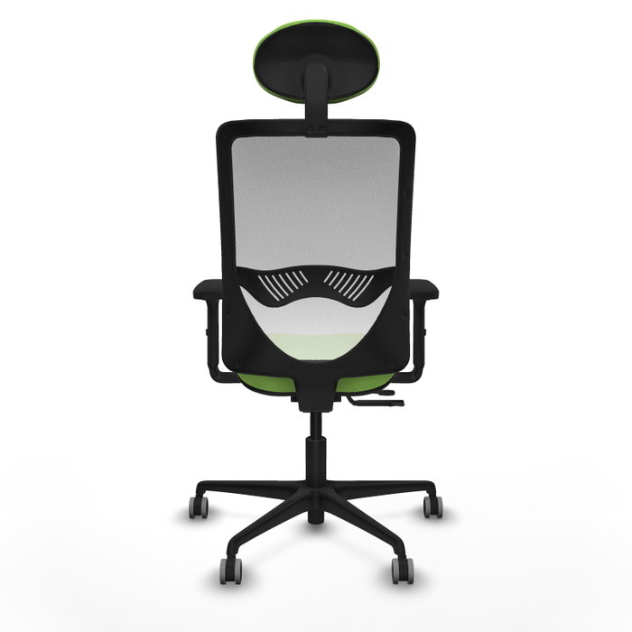 PIQUERAS Y CRESPO Silla de oficina Zulema Pistacho y Blanco PIQUERAS Y CRESPO Silla de oficina Zulema Pistacho y Blanco