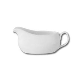 STEELITE Premier Salsera Porcelana Blanca Empire - 13 cl, Vajilla, Apto Lavavajillas No (Set de 12)