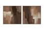 DKD Home Decor Cuadro Lienzo Abstracto 100x100x4 cm Surtido de 2