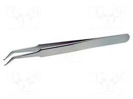 LINDSTRÖM Pinza acodada de precisión SMD 120mm