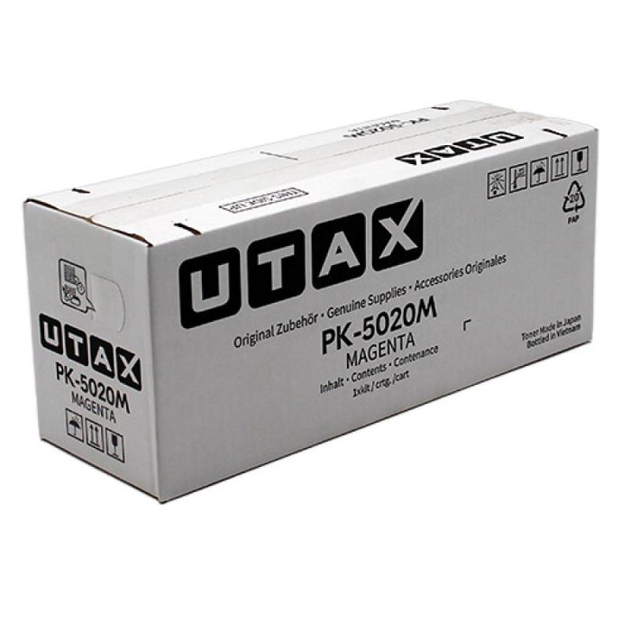 Utax PK-5020M PK5020M Original Toner Magenta para P-C3563DN, P-C3563i MFP, P-C3567i MFP - 5000 Páginas Utax PK-5020M PK5020M Original Toner Magenta para P-C3563DN, P-C3563i MFP, P-C3567i MFP - 5000 Páginas