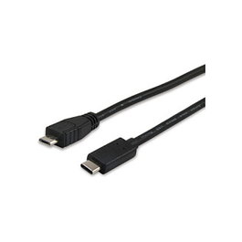 Equip Cable USB Tipo-C a USB Micro B de 1 metro para Carga Rápida (3A) y Datos (480 Mbps), Ref: 12888407