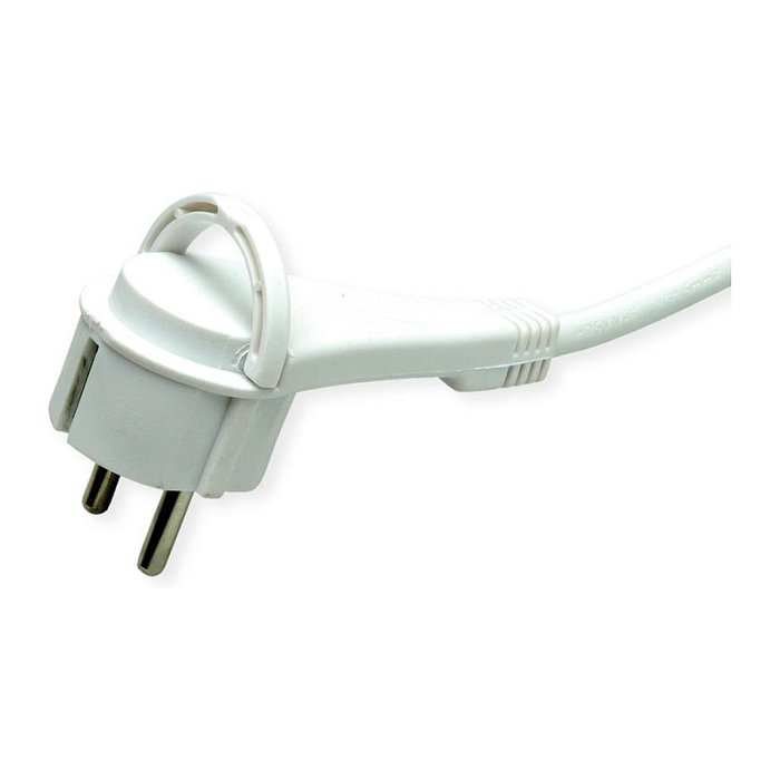 ROLINE 19.07.2341 Regleta 4 Enchufes con Interruptor, USB-C + USB-A, Cargador, Cable 3 m, Color Azul y Blanco