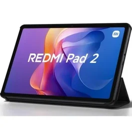 Xiaomi Redmi Pad 2 Tablet 11" 8GB RAM 256GB ROM Gris Grafito MediaTek Helio G100-Ultra Pantalla 2.5K 90Hz Batería 9000mAh con Funda Incluida