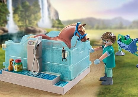 Playmobil 71352 Centro veterinario y terapia Caballos de Cascada Playmobil 71352 Centro veterinario y terapia Caballos de Cascada