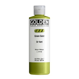 Golden Fluid Colores Acrílicos Oro Verde 237 ml