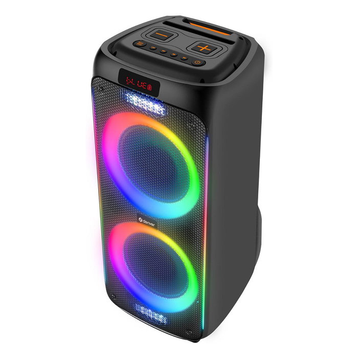 Denver BPS-458 Altavoz para fiestas Bluetooth 5.3, 100 W RMS, Negro