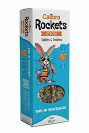Calibra Rockets Sticks Conejos Y Roedores - Verduras 120 gr