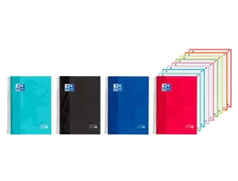 Oxford Cuaderno espiral Europeanbook 8 tapa extradura DIN A4 160 hojas cuadro 5 mm, papel OptikPaper®