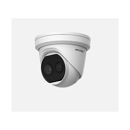 Hikvision DS-2TD1217B-3/PA(B) Cámara de Seguridad IP Térmica, Sensor 160x120 Píxeles, 4 MP, Visión Nocturna, Interior, Techo, Blanco, PoE