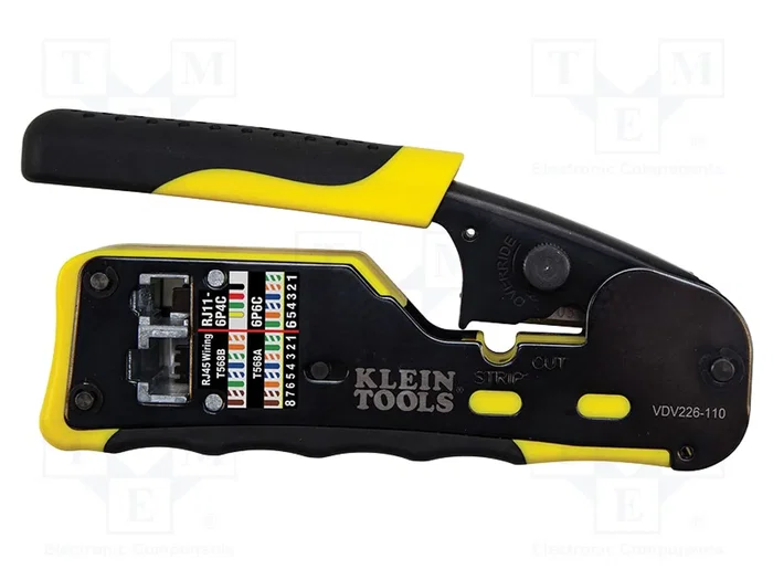Klein Tools Crimpadora para conectores RJ Klein Tools Crimpadora para conectores RJ