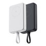 Xiaomi Magnetic Power Bank 10000 mAh 33W con cable integrado - Blanco