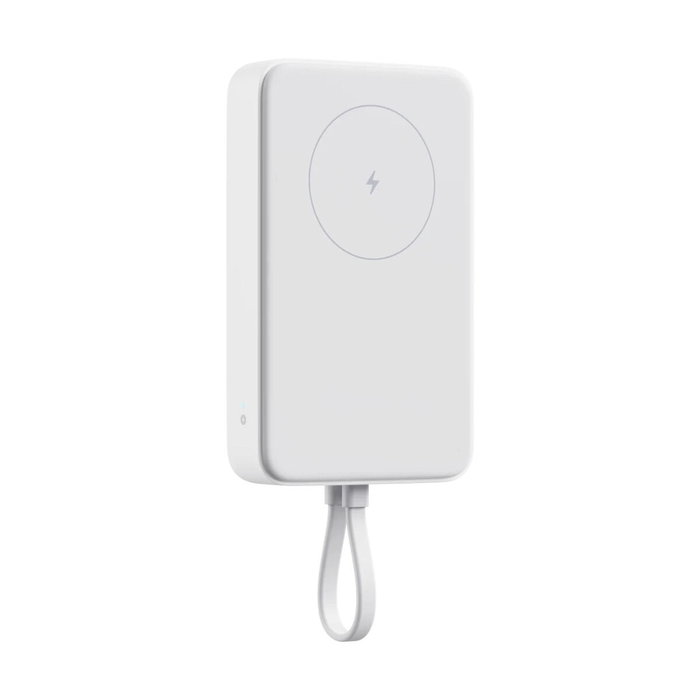 Xiaomi Magnetic Power Bank 10000 mAh 33W con cable integrado - Blanco