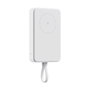 Xiaomi Magnetic Power Bank 10000 mAh 33W con cable integrado - Blanco