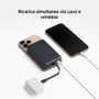 Xiaomi Magnetic Power Bank 10000 mAh 33W con cable integrado - Blanco