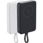 Xiaomi Magnetic Power Bank 10000 mAh 33W con cable integrado - Blanco