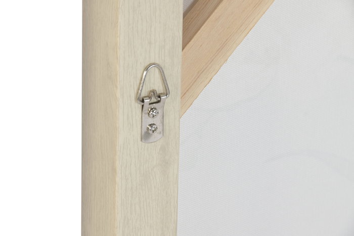 DKD Home Decor Cuadro Oriental Azul Blanco Lienzo PS 122.5 x 3.5 x 82.5 cm (2 Unidades)