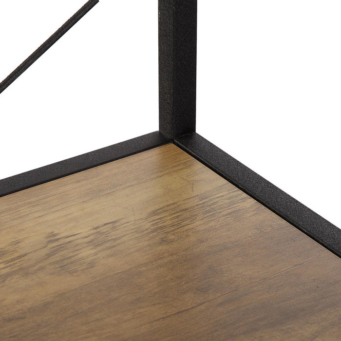 Versa Estantería con Cajón 39.5x80x174 cm Metal