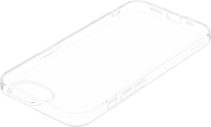 eSTUFF Funda TPU INFINITE VIENNA para iPhone 17e/16e - Transparente - Hecha de plástico 100% reciclado