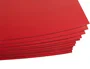 Liderpapel Cartulina 50x65 cm 235g/m2 Metalizada Rojo Manualidades Cartelería