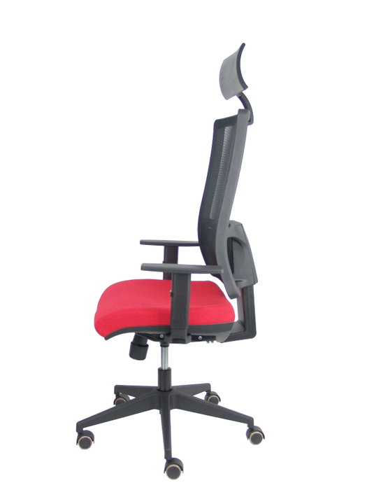 PIQUERAS Y CRESPO Silla de oficina Horna con mecanismo Sincro/Traslack, Rojo y Negro PIQUERAS Y CRESPO Silla de oficina Horna con mecanismo Sincro/Traslack, Rojo y Negro