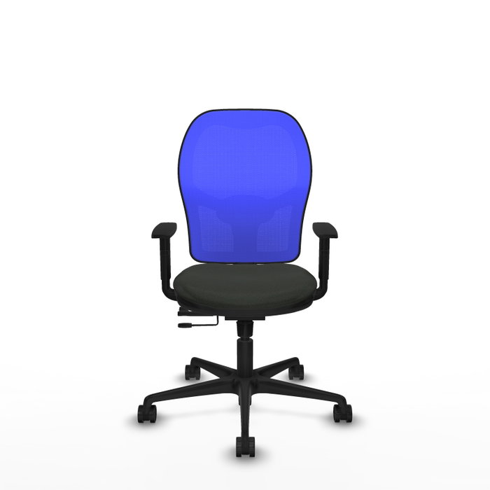 PIQUERAS Y CRESPO Silla de oficina Jorquera Sincro/Traslack Negro/Azul PIQUERAS Y CRESPO Silla de oficina Jorquera Sincro/Traslack Negro/Azul