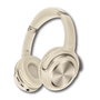 SAMI Auriculares Pop Beige Plegables con Bluetooth, FM y Auxiliar, Bateria 300mAh