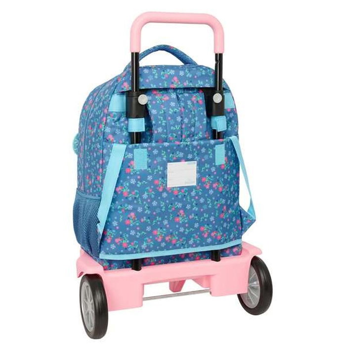 Safta Mochila con Ruedas Compact Evolution Frozen Disney 45cm