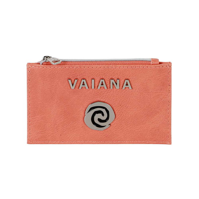 Karactermania Tarjetero Slim Vaiana Coral Rojo