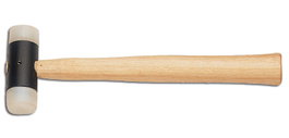 Bahco Martillo de Boca de Nylon 3625W-35 de 300 mm con Mango de Madera