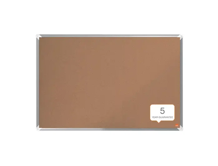 Nobo Tablero de anuncios Premium Plus Ecolabel corcho 900x600 mm marco aluminio