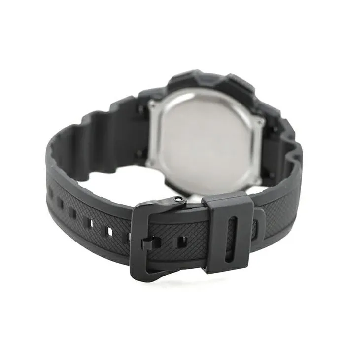 CASIO WS-1800H Reloj Digital Unisex Negro de Cuarzo con Cronómetro y Alarma