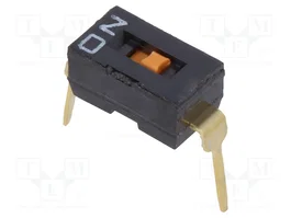 Aratas (Formerly Omron Components) Interruptor DIP-SWITCH de 2 posiciones THT