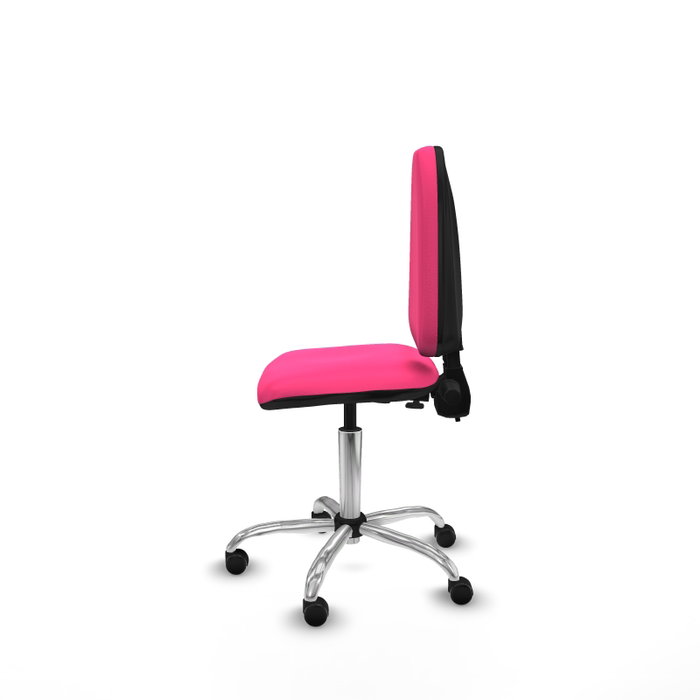 PIQUERAS Y CRESPO Silla de oficina Aýna Rosa con mecanismo de doble maneta PIQUERAS Y CRESPO Silla de oficina Aýna Rosa con mecanismo de doble maneta