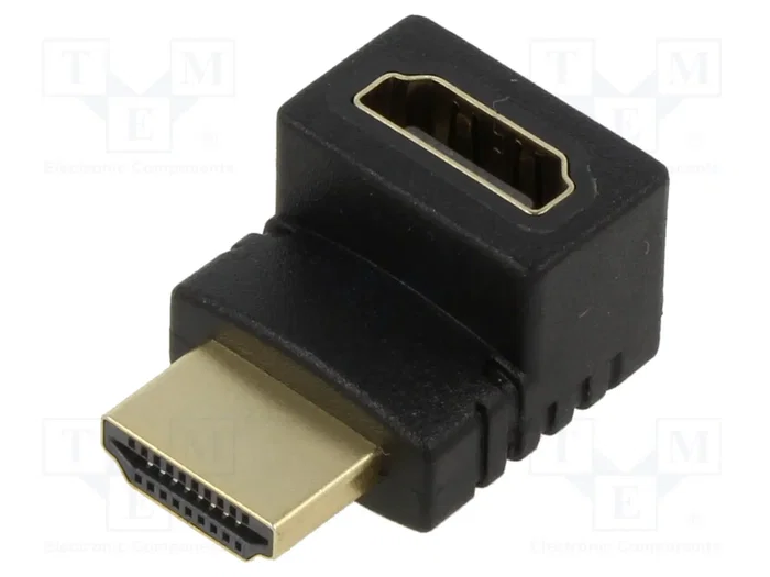 GOOBAY Adaptador HDMI con conector de 90° arriba/abajo GOOBAY Adaptador HDMI con conector de 90° arriba/abajo