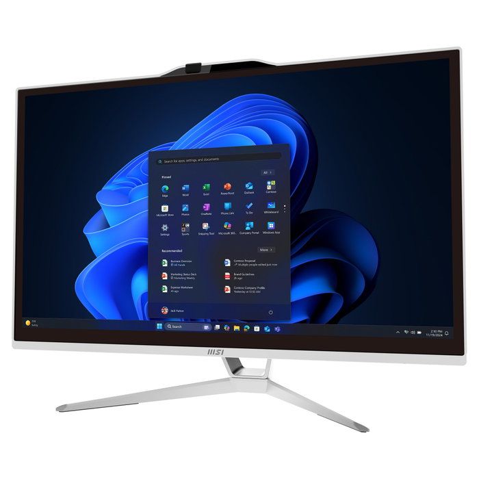 MSI Pro AP222T 14MA-606XEU i3-14100 8GB 512GB SSD DOS AZERTY French Layout
