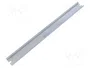 FIBOX Carril DIN TS35 de Acero Zincado 383mm x 35mm