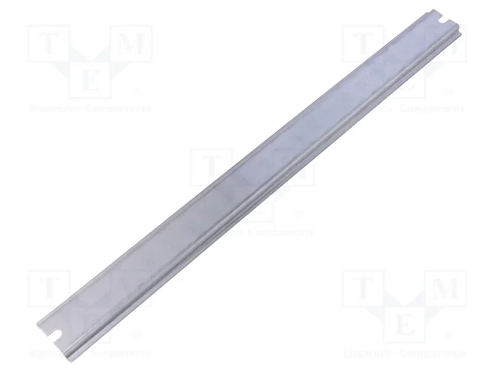 FIBOX Carril DIN TS35 de Acero Zincado 383mm x 35mm