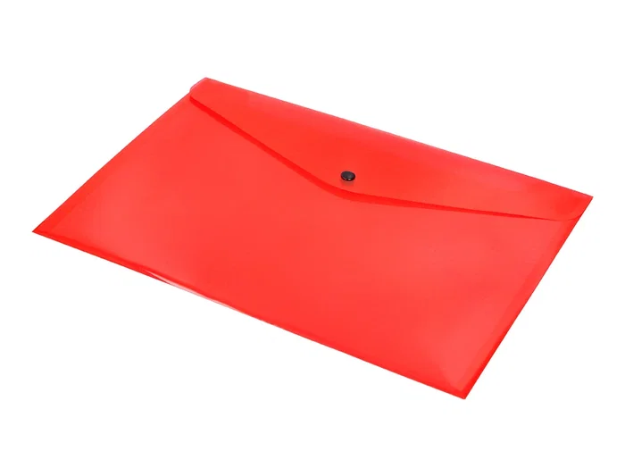 Liderpapel Carpeta Dossier con Broche, Transparente, DIN A4, Paquete de 12 Unidades, Colores Surtidos, Polipropileno 180 micras, Capacidad 50 Hojas