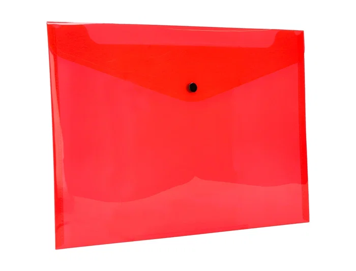 Liderpapel Carpeta Dossier con Broche, Transparente, DIN A4, Paquete de 12 Unidades, Colores Surtidos, Polipropileno 180 micras, Capacidad 50 Hojas