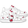 Cerdá Zapatillas Deportivas Hello Kitty Suela PVC Talla 30 Blanco