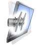 Ergotron 61-143-003 Soporte de Pared para TV Plata