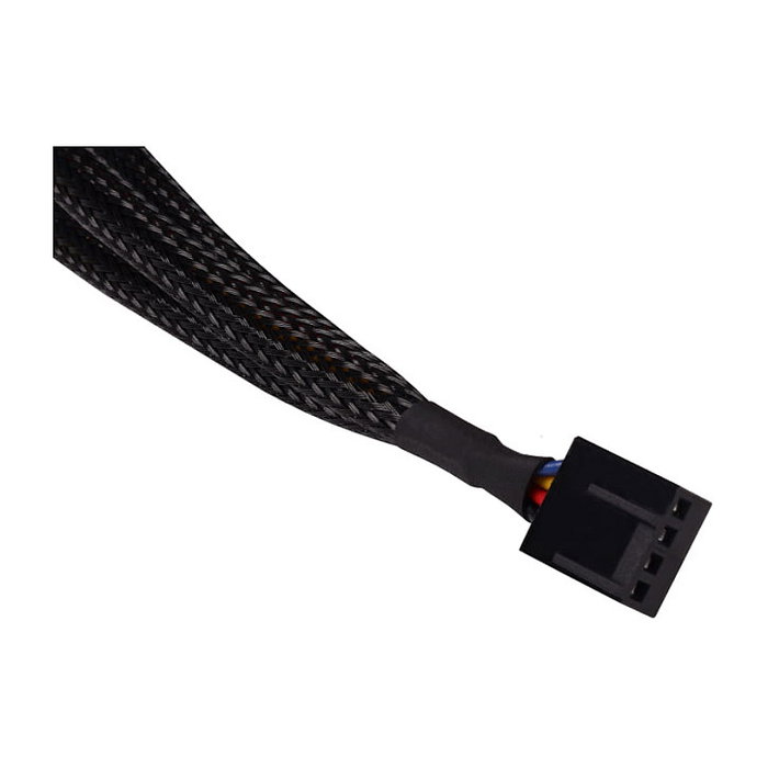 Alphacool Y-Splitter 4-Pin a 3x 4-Pin PWM 30cm - negro Alphacool Y-Splitter 4-Pin a 3x 4-Pin PWM 30cm - negro